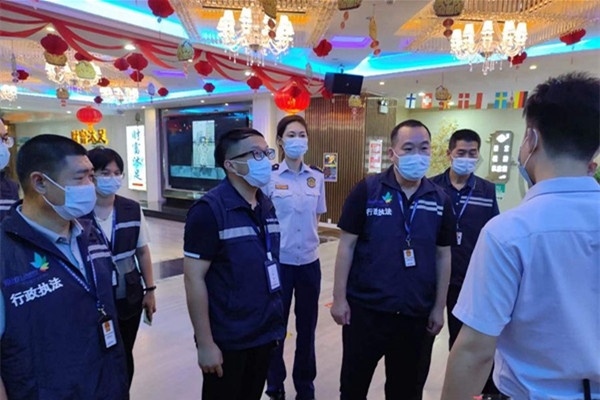 寮步消防救援大隊開展夜間消防安全檢查 寮步消防救援大隊開展夜間消防安全檢查